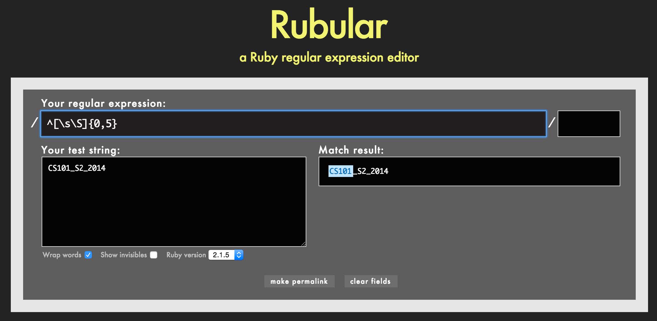 rubular